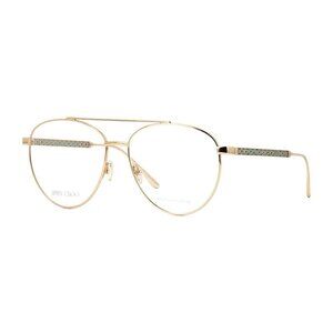 NEW JIMMY CHOO EYEGLASSES GOLD/GREEN WOMEN EYEWEAR JIMMY CHOO JC216 0PEF 00